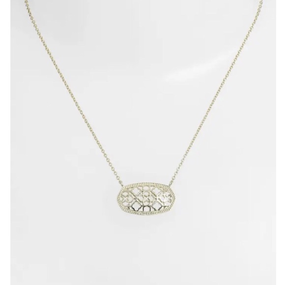 Kendra Scott Dollie Pendant Necklace in Gold NWT - Picture 3 of 6